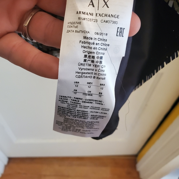 Armani exchange sequin dress - Picture 3 of 4